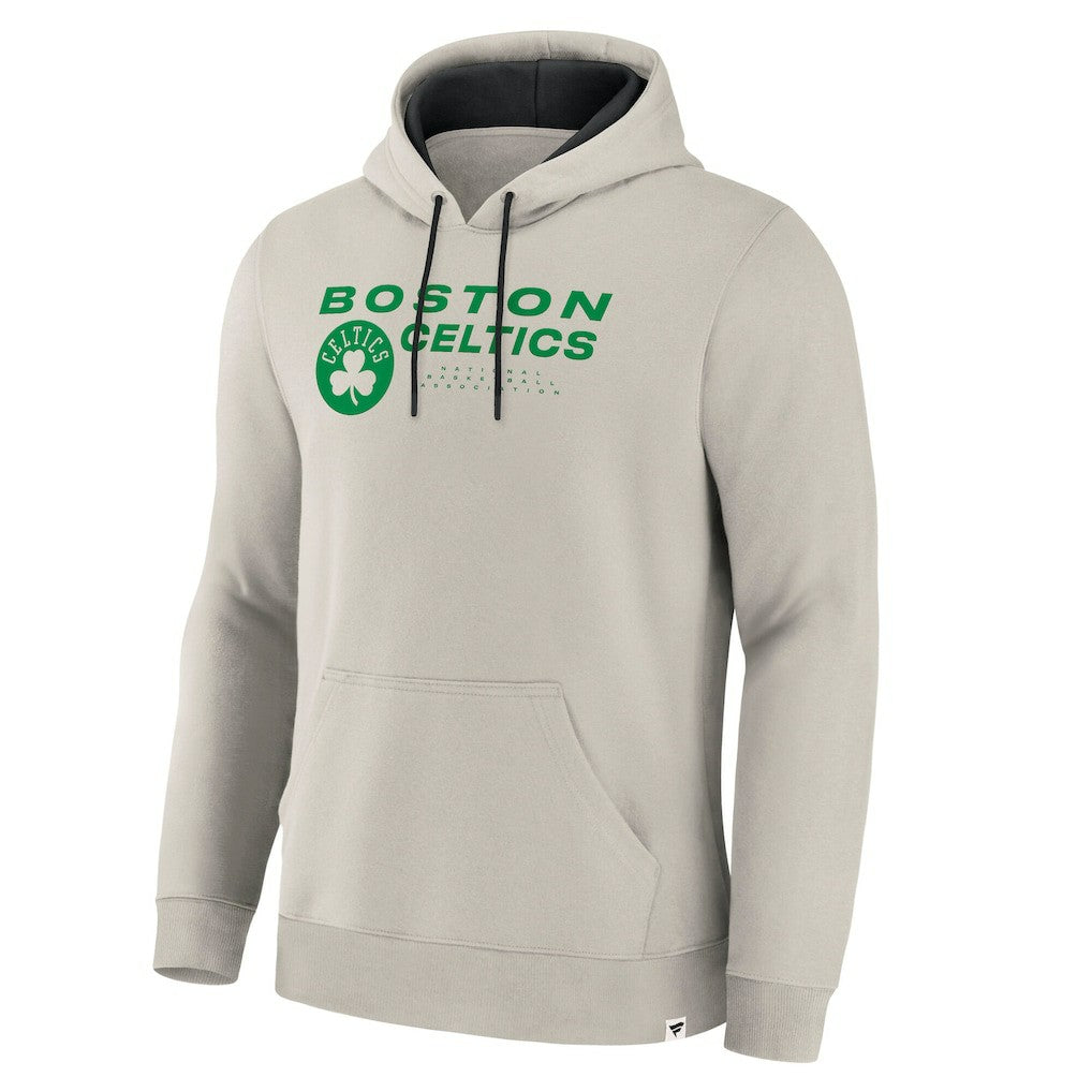 Boston Celtics Crossover Collection Blocked Shot Premium Pullover Hoodie - Off White | Fanatics on sale