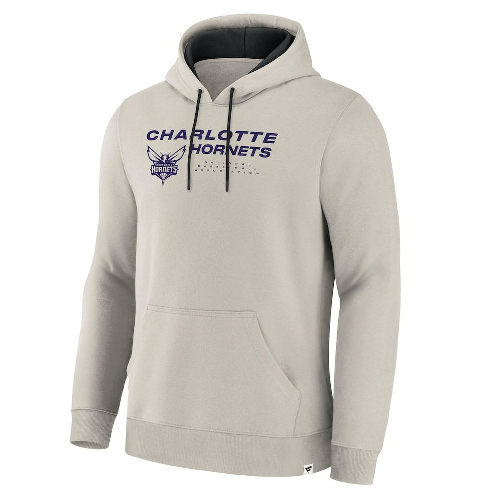 Charlotte Hornets Crossover Collection Blocked Shot Premium Pullover Hoodie - Off White | Fanatics sale