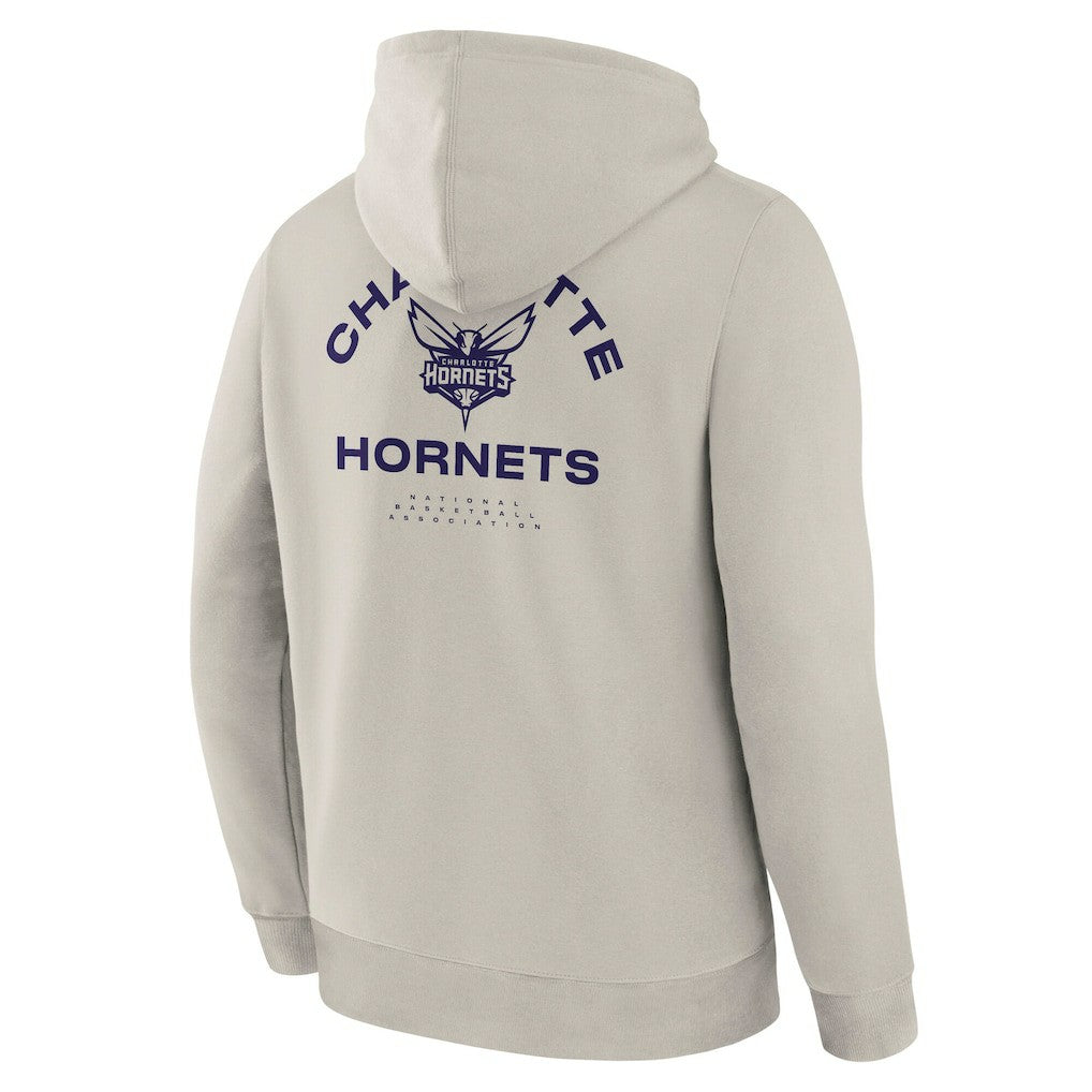 Charlotte Hornets Crossover Collection Blocked Shot Premium Pullover Hoodie - Off White | Fanatics sale