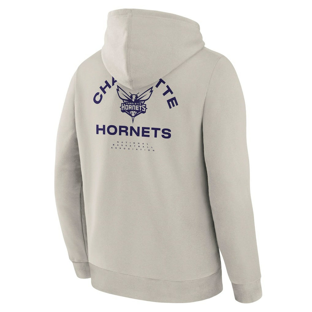 Charlotte Hornets Crossover Collection Blocked Shot Premium Pullover Hoodie - Off White | Fanatics sale