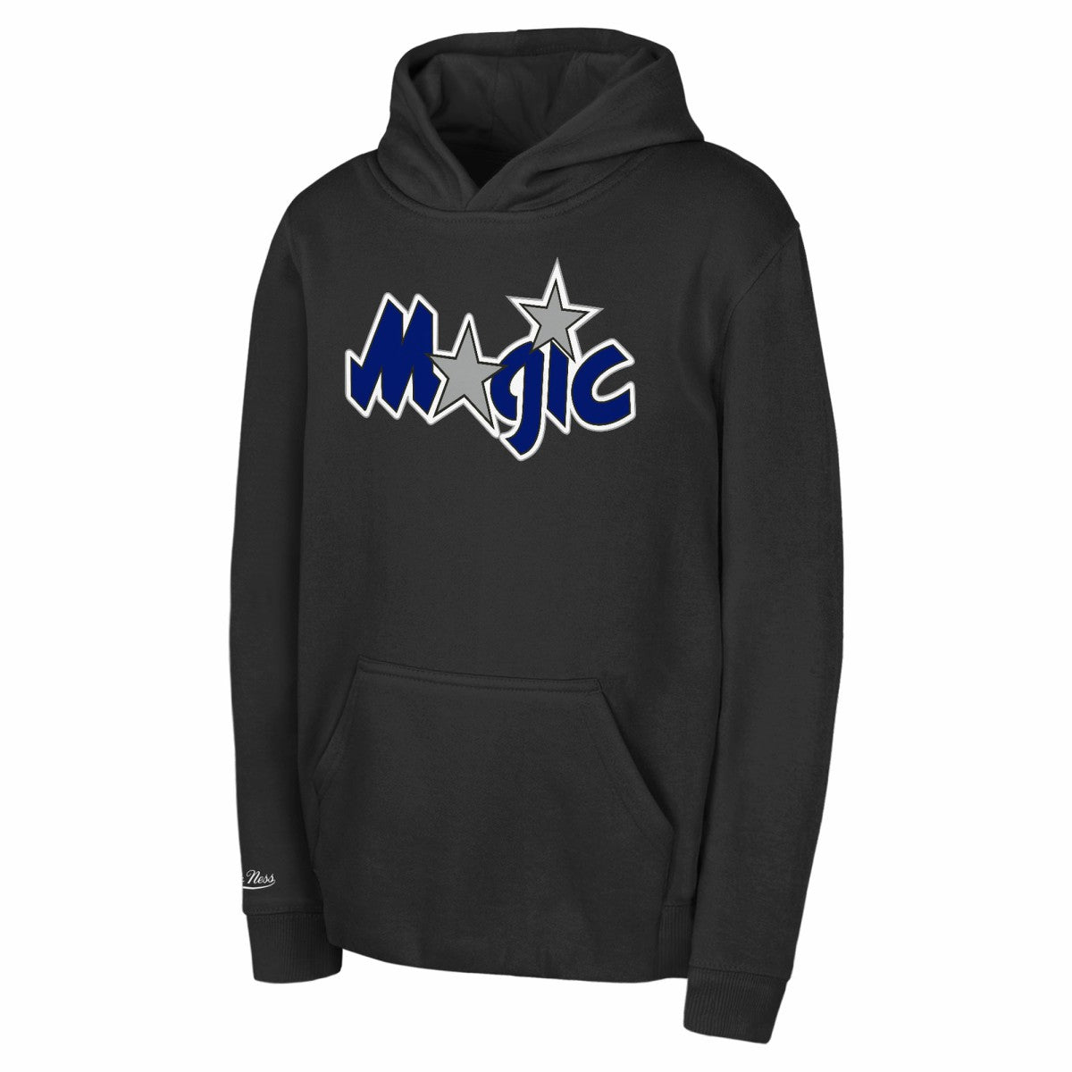 Orlando Magic Preschool Retro Logo Pullover Hoodie - Black | Mitchell & Ness on sale