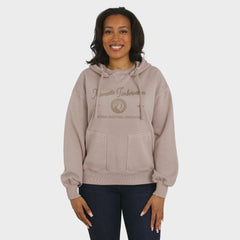 Minnesota Timberwolves WEAR by Erin Andrews Women's Washed Pullover Crewdie - Tan on sale