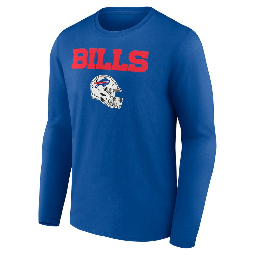 Keon Coleman Buffalo Bills Team Wordmark Name & Number Long Sleeve T-Shirt - Royal discount