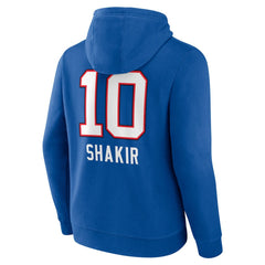 Khalil Shakir Buffalo Bills Team Wordmark Name & Number Pullover Hoodie - Royal sale