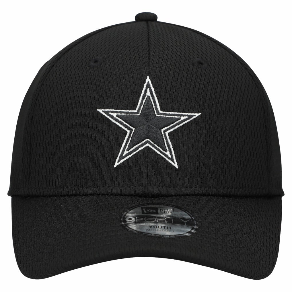 Dallas Cowboys New Era Youth B-Dub 9FORTY Adjustable Hat - Black sale