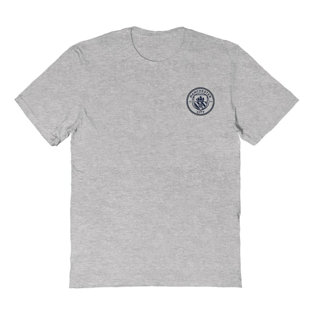 Manchester City Vive La Fete Women's Impressions Artwork T-Shirt - Heather Gray online