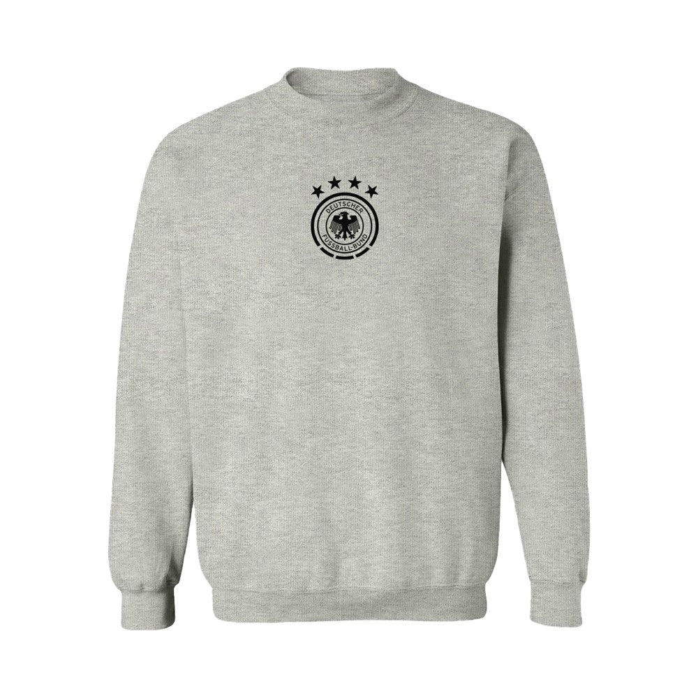 Germany National Team Vive La Fete Women's Color Badge Pullover Sweatshirt - Heather Gray shop