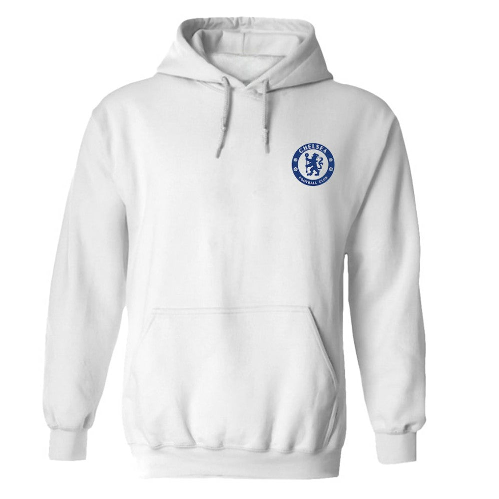 Chelsea Vive La Fete Women's Color Badge Pullover Hoodie - White cheap