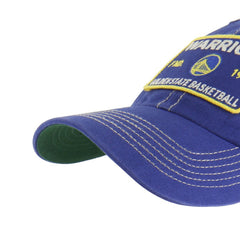Golden State Warriors '47 Wabash Patch Clean Up Adjustable Hat sale - Royal/Tan | 47 brand shop