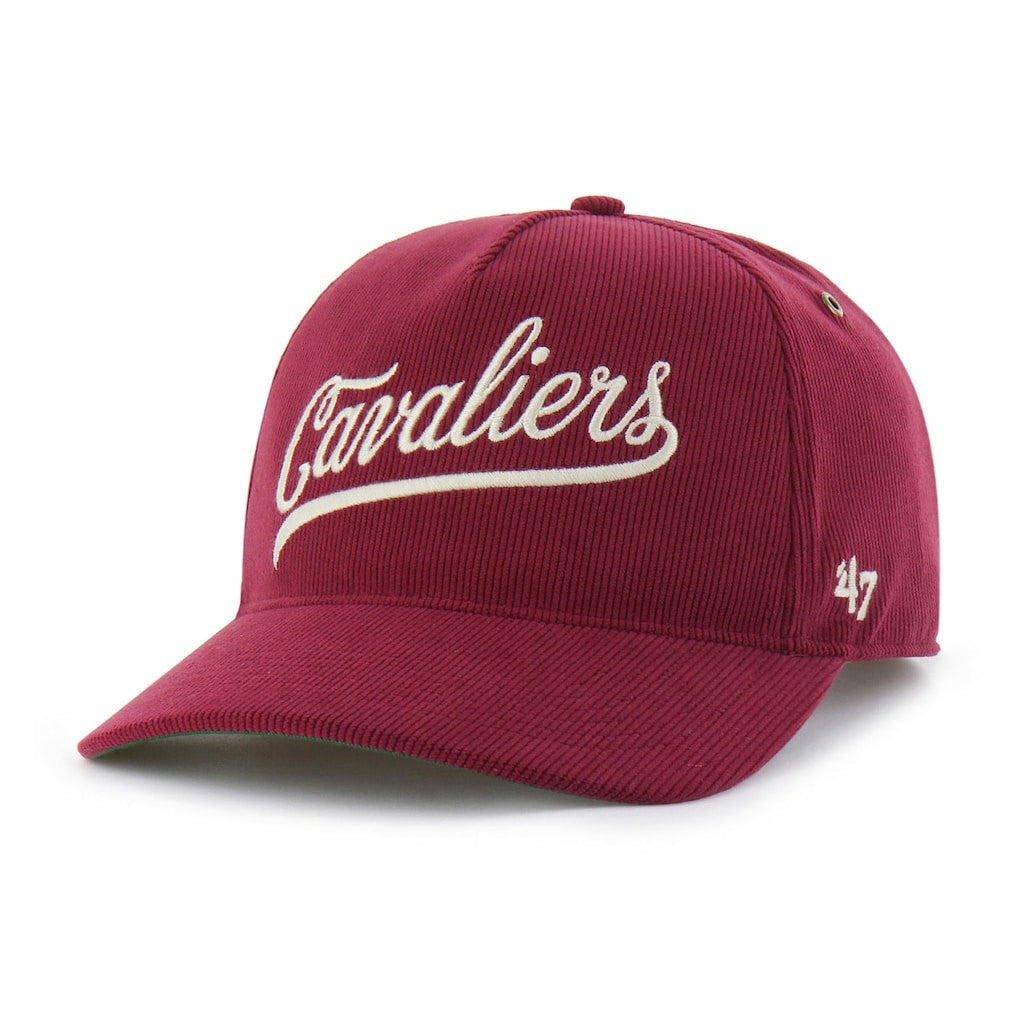 Cleveland Cavaliers '47 Golden Age Relaxed Corduroy Hitch Adjustable Hat sale - Wine | 47 brand discount