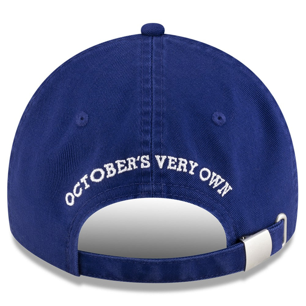 Los Angeles Dodgers OVO x Washed 9TWENTY Adjustable Hat - Royal | New Era
