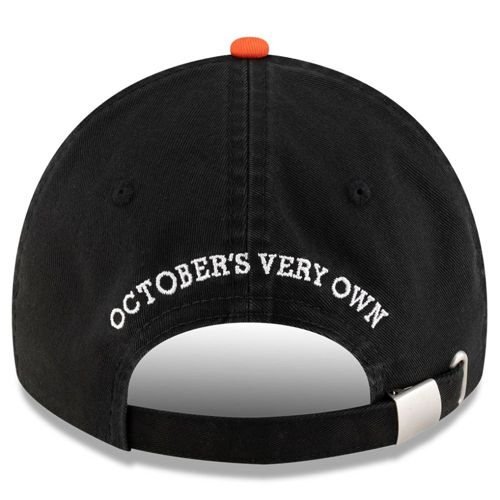 San Francisco Giants OVO x Washed 9TWENTY Adjustable Hat - Black/Orange | New Era