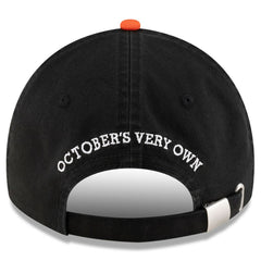 San Francisco Giants OVO x Washed 9TWENTY Adjustable Hat - Black/Orange | New Era