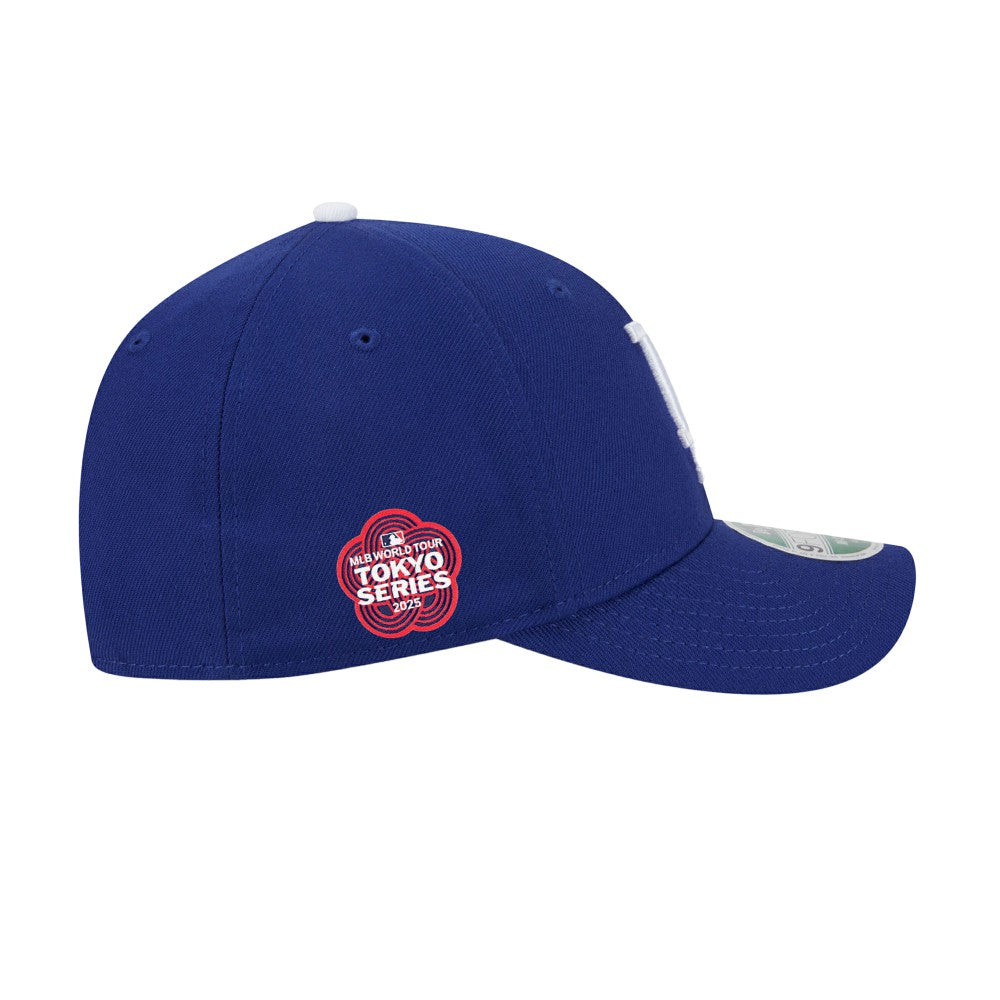 Los Angeles Dodgers 2025 MLB World Tour: Tokyo Series Side Patch 9FORTY M-Crown Adjustable Hat - Royal | New Era