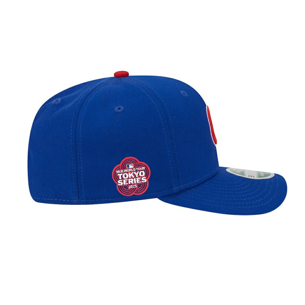 Chicago Cubs 2025 MLB World Tour: Tokyo Series Side Patch 9SEVENTY Stretch-Snap Hat - Royal | New Era