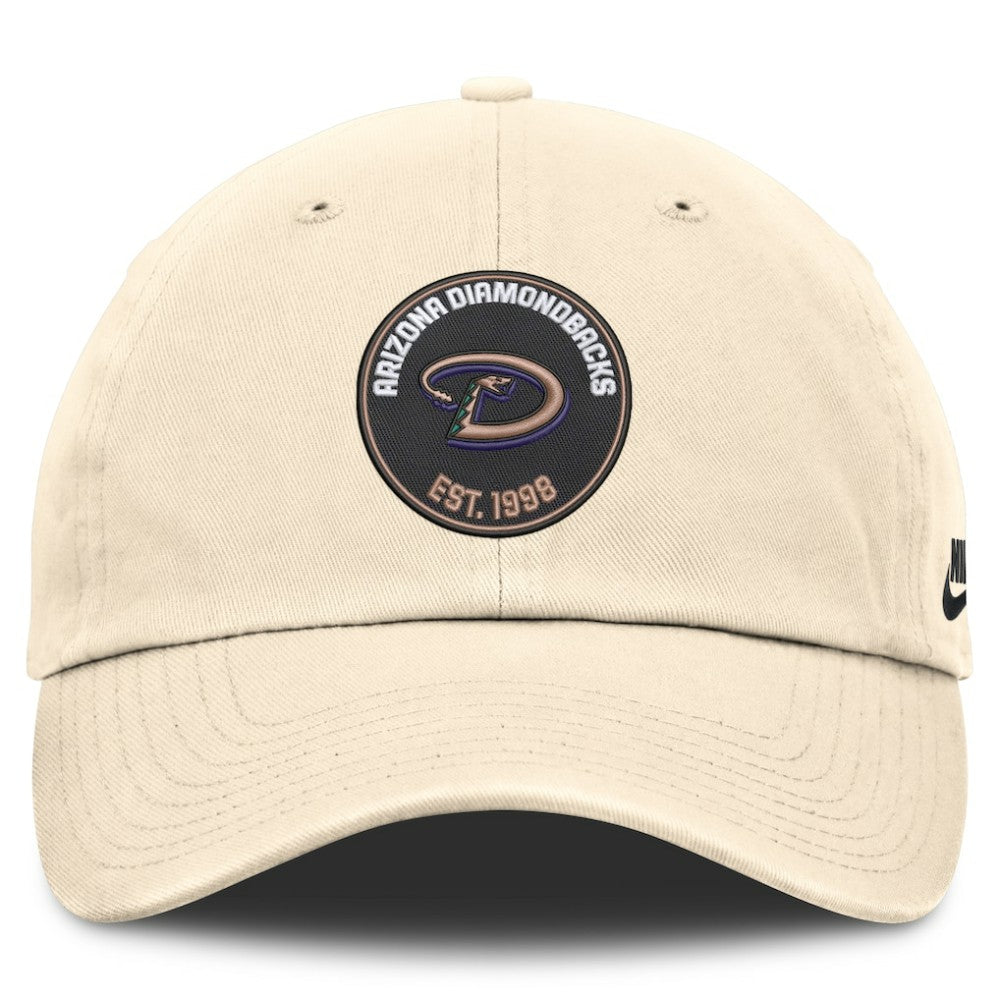 Arizona Diamondbacks Cooperstown Collection Club Adjustable Hat - Natural | Nike
