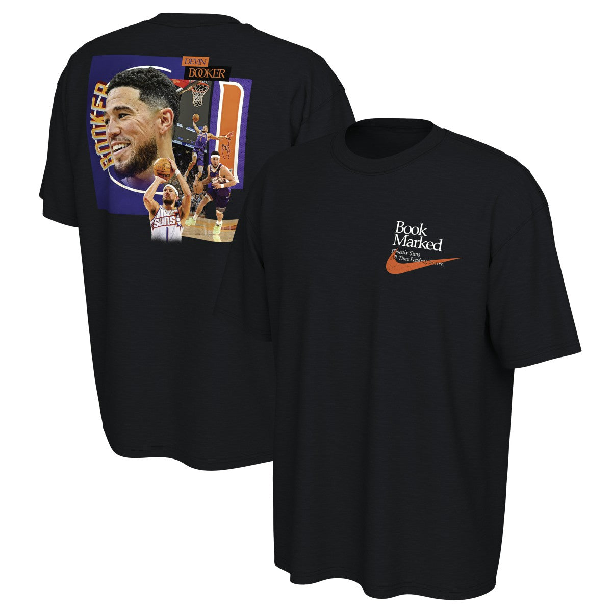 Devin Booker Phoenix Suns Unisex All-Time Scoring Leader T-Shirt - Black | Nike cheap