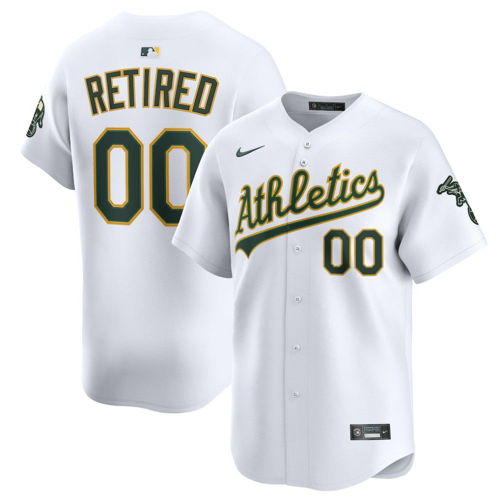 Athletics Home Limited Pick-A-Player Retired Roster Jersey - White | Nike