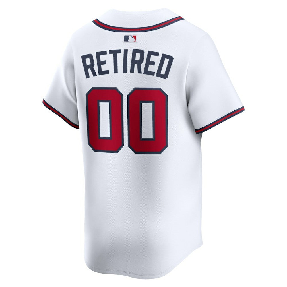 Atlanta Braves Home Limited Pick-A-Player Retired Roster Jersey - White | Nike