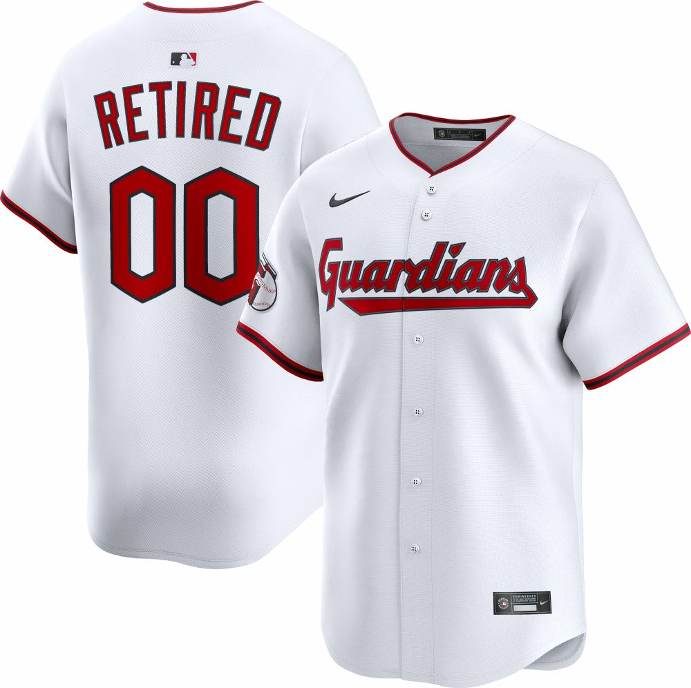 Cleveland Guardians Home Limited Pick-A-Player Retired Roster Jersey - White | Nike
