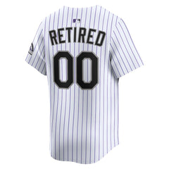 Colorado Rockies Home Limited Pick-A-Player Retired Roster Jersey - White | Nike