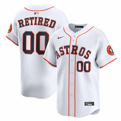 Houston Astros Home Limited Pick-A-Player Retired Roster Jersey - White | Nike