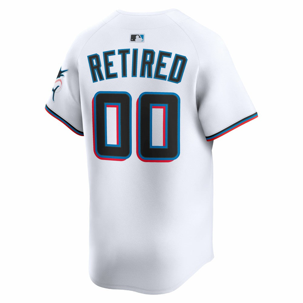 Miami Marlins Home Limited Pick-A-Player Retired Roster Jersey - White | Nike