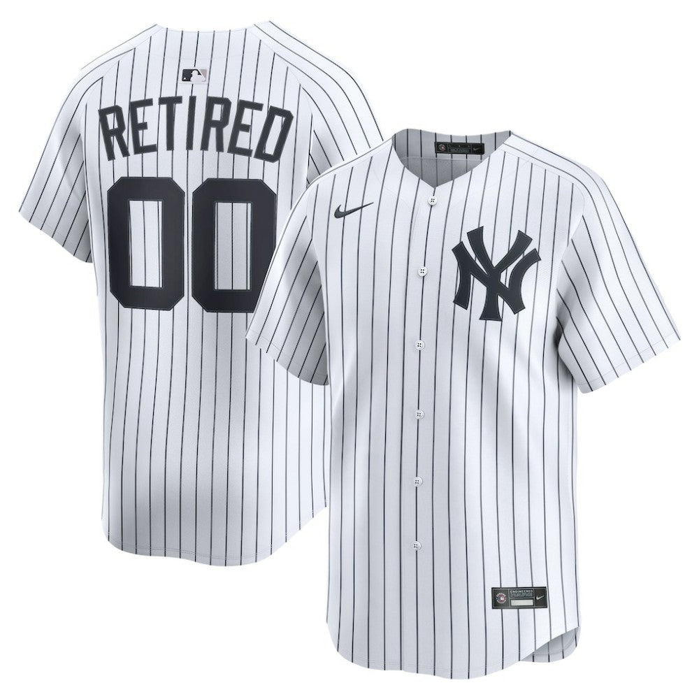 New York Yankees Home Limited Pick-A-Player Retired Roster Jersey - White | Nike