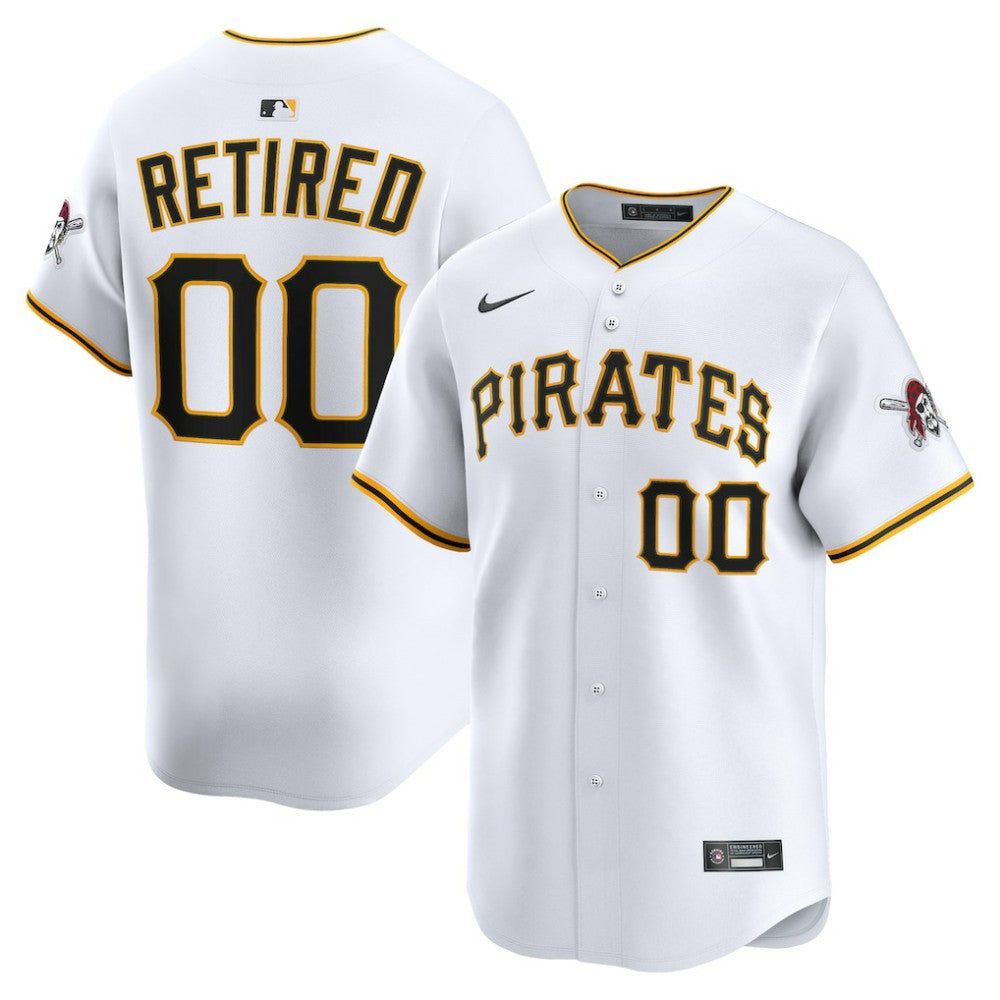 Pittsburgh Pirates Home Limited Pick-A-Player Retired Roster Jersey - White | Nike