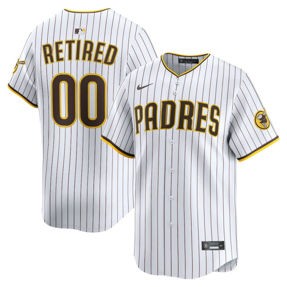 San Diego Padres Home Limited Pick-A-Player Retired Roster Jersey - White | Nike