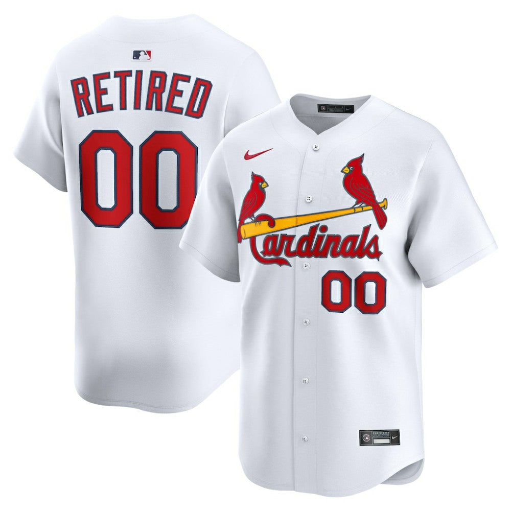 St. Louis Cardinals Home Limited Pick-A-Player Retired Roster Jersey - White | Nike