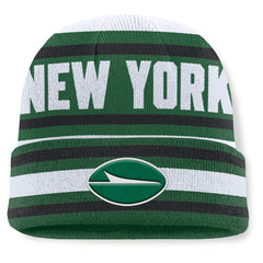 New York Jets Center Cuffed Knit Hat - Green discount
