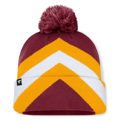 Washington Commanders Women's Cornerback Cuffed Knit Hat with Pom - Burgundy sale