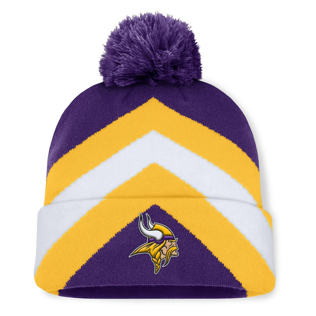Minnesota Vikings Women's Cornerback Cuffed Knit Hat with Pom - Purple online