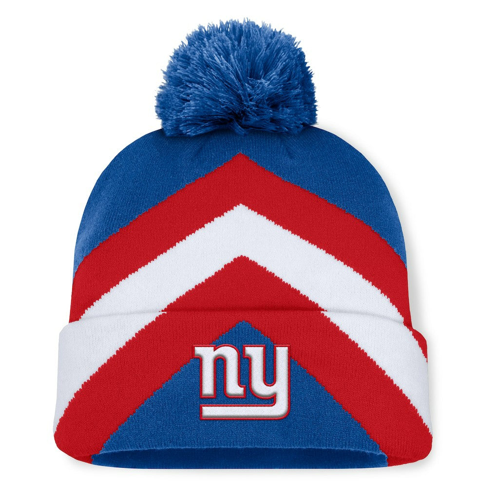 New York Giants Women's Cornerback Cuffed Knit Hat with Pom - Royal for sale