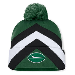 New York Jets Women's Cornerback Cuffed Knit Hat with Pom - Green discount