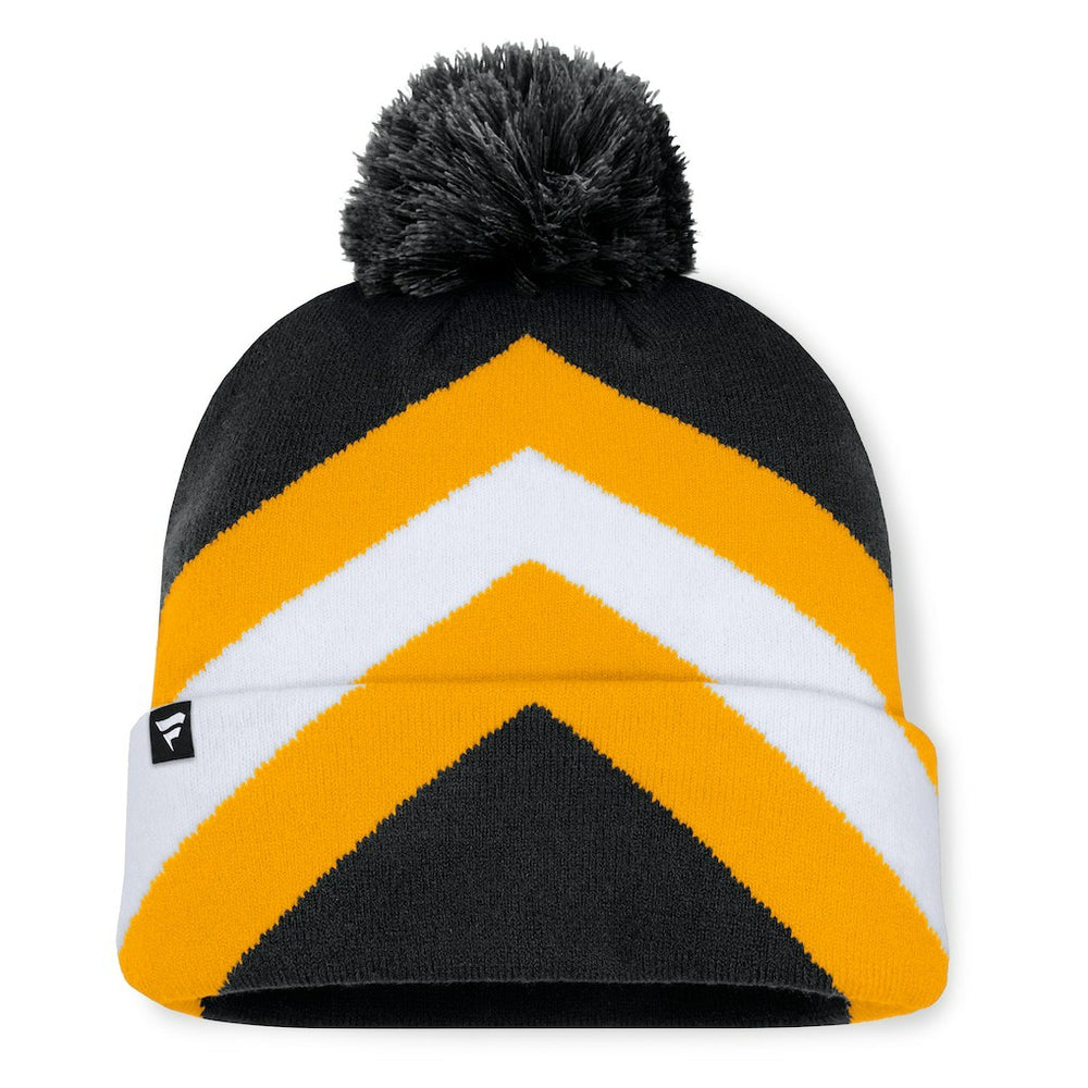 Pittsburgh Steelers Women's Cornerback Cuffed Knit Hat with Pom - Black for sale