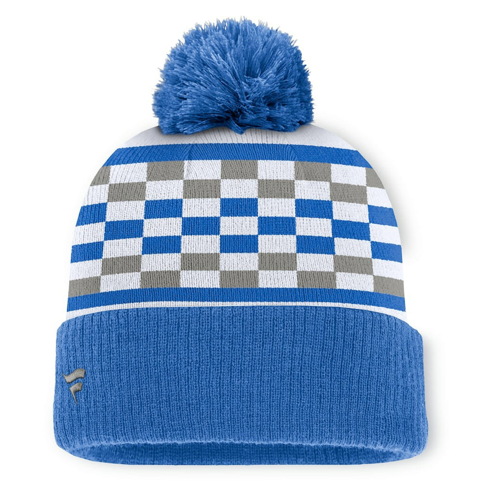 Detroit Lions Women's End Zone Cuffed Knit Hat with Pom - Blue online