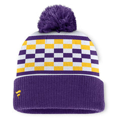 Minnesota Vikings Women's End Zone Cuffed Knit Hat with Pom - Purple outlet