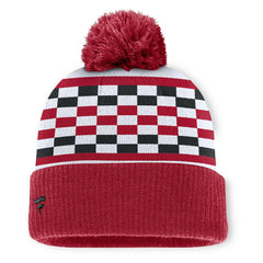 San Francisco 49ers Women's End Zone Cuffed Knit Hat with Pom - Scarlet sale