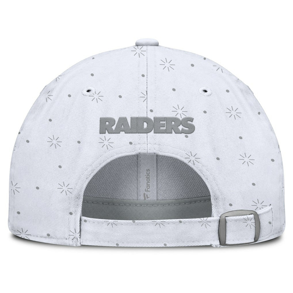 Las Vegas Raiders Women's Neutral Zone Adjustable Hat - White on sale