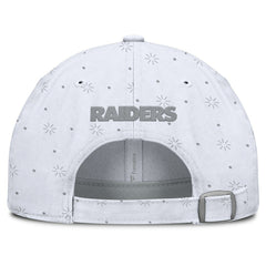 Las Vegas Raiders Women's Neutral Zone Adjustable Hat - White on sale