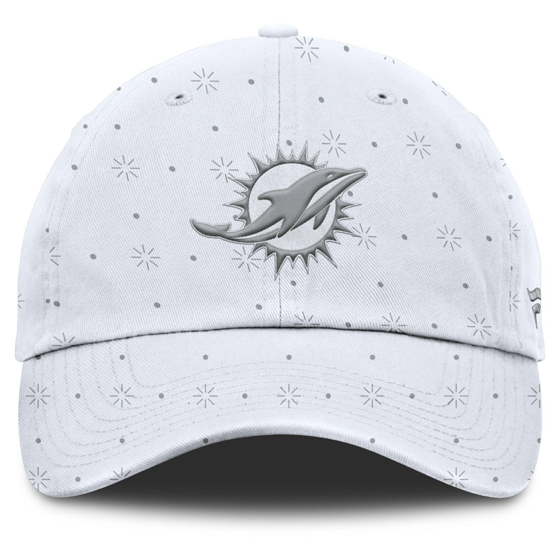 Miami Dolphins Women's Neutral Zone Adjustable Hat - White cheap