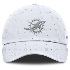 Miami Dolphins Women's Neutral Zone Adjustable Hat - White cheap