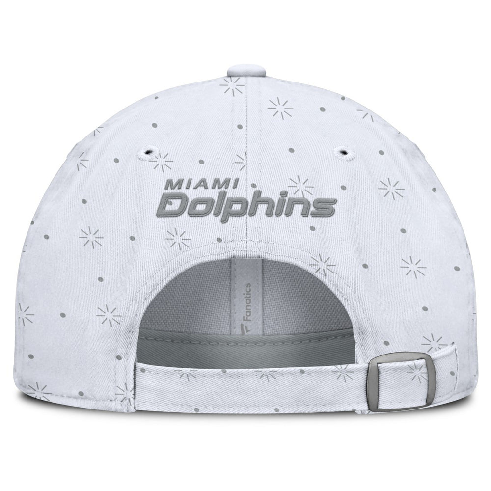Miami Dolphins Women's Neutral Zone Adjustable Hat - White cheap