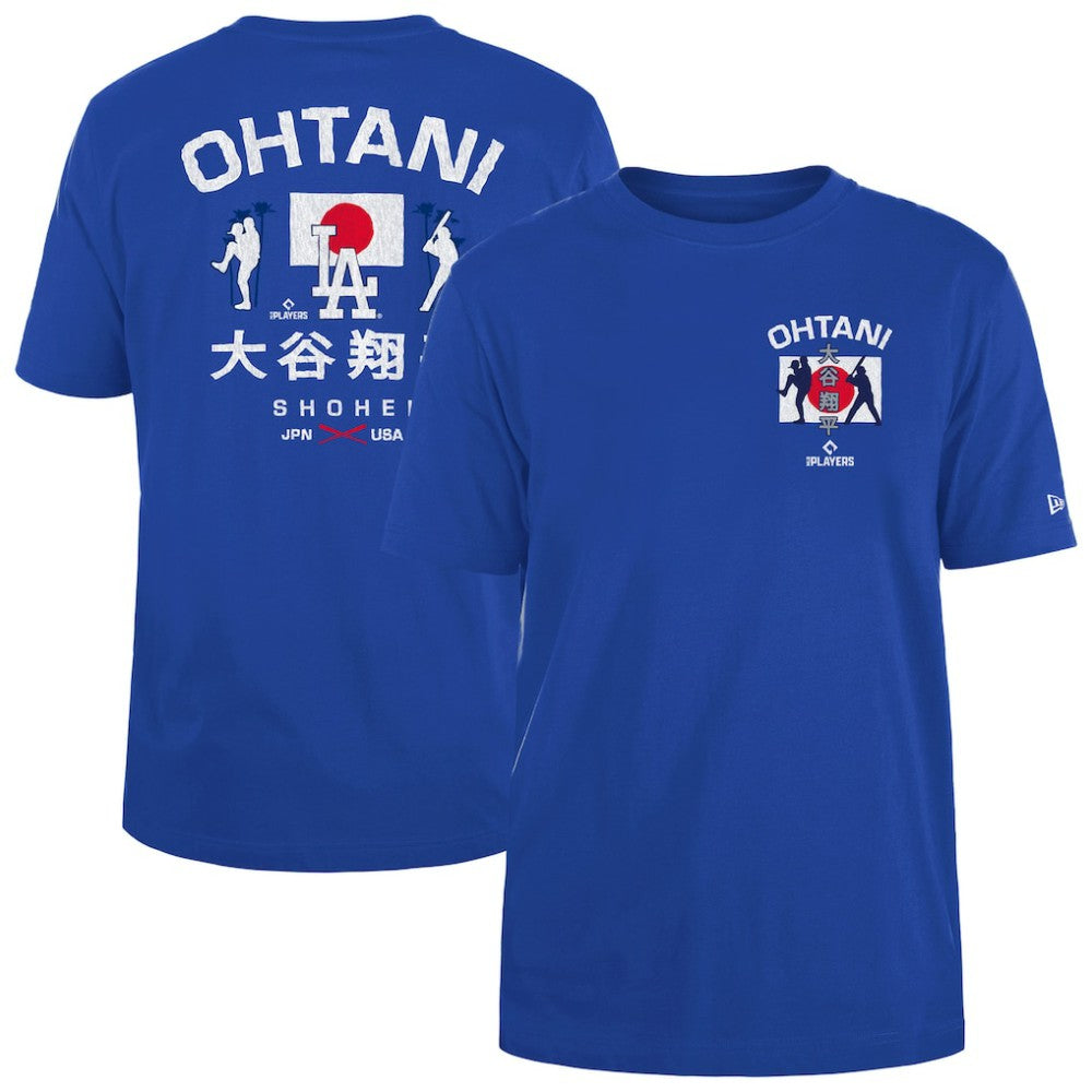 Shohei Ohtani Los Angeles Dodgers Japan Flag T-Shirt - Royal | New Era