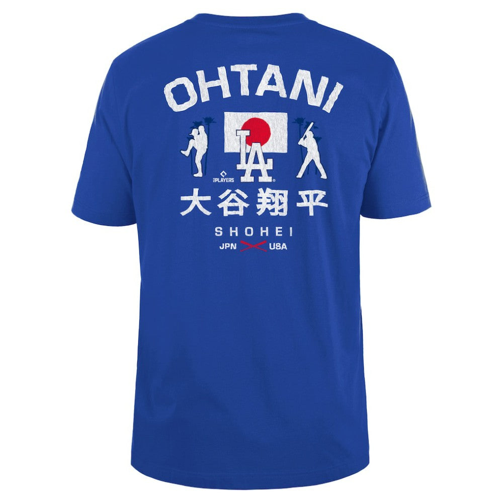 Shohei Ohtani Los Angeles Dodgers Japan Flag T-Shirt - Royal | New Era