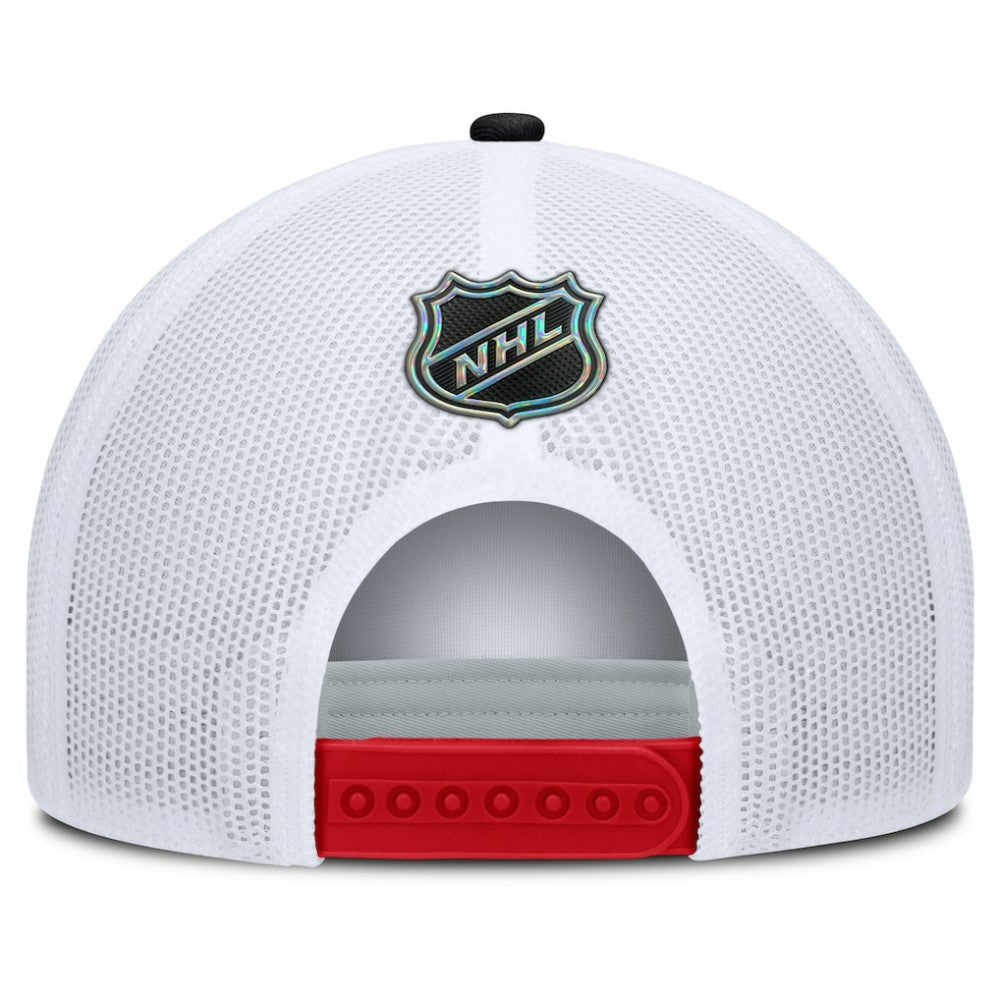 Chicago Blackhawks Fanatics Centennial Foam Front Adjustable Trucker Hat Red/White