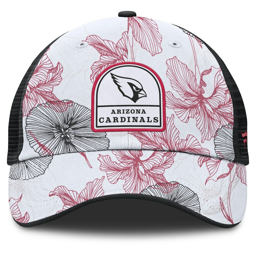 Arizona Cardinals Tropical Adjustable Trucker Hat - White/Black cheap
