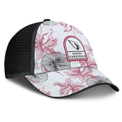 Arizona Cardinals Tropical Adjustable Trucker Hat - White/Black cheap